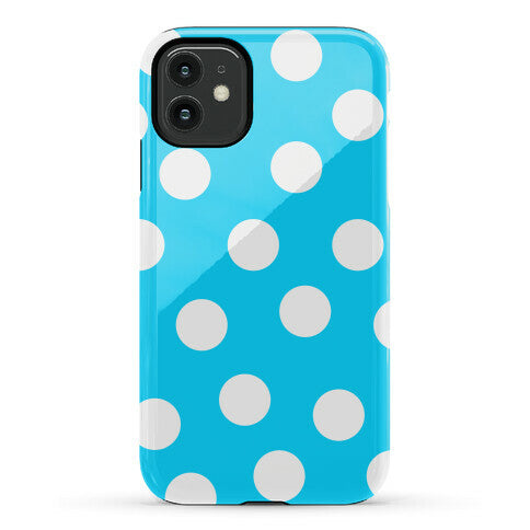 Blue Polka Dot Case Phone Case